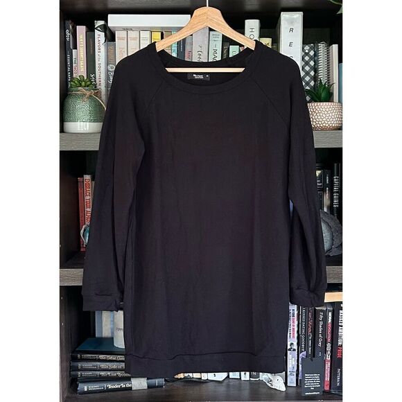 NWT Michael Lauren x Revolve Soft Black Tunic Sweater Size XS - Picture 1 of 5